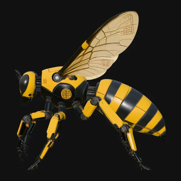 Robotic Honey Bee Statue Design 2