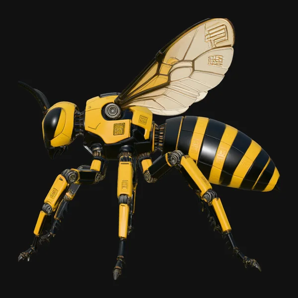 Robotic Honey Bee Statue Design 4
