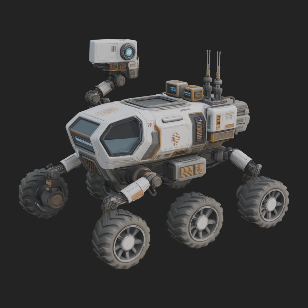 Robotic Rover Model Design 1