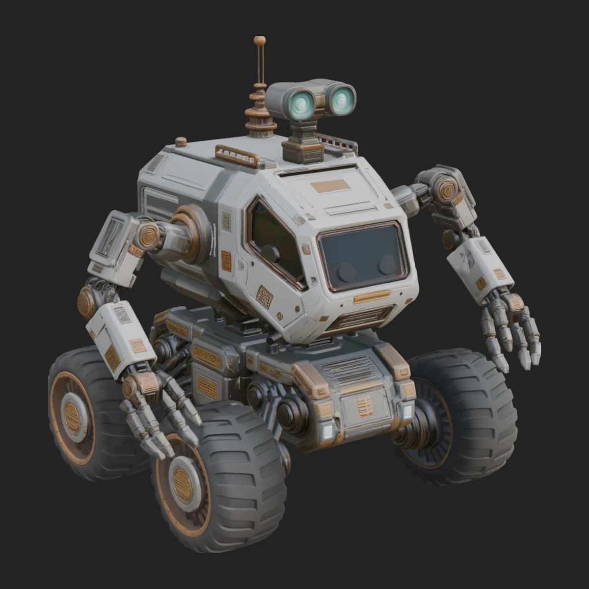 Robotic Rover Model Design 2