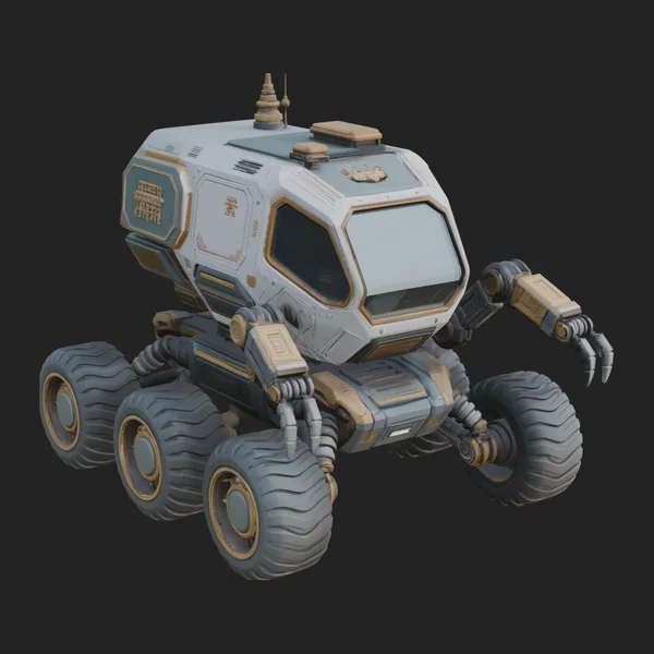 Robotic Rover Model Design 4