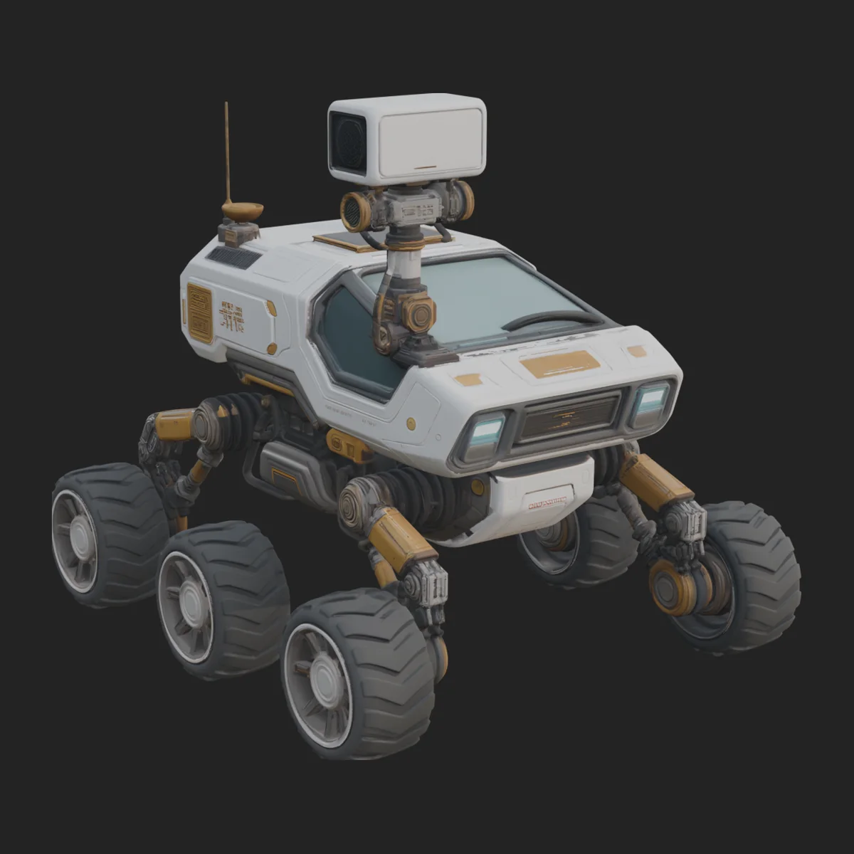 Robotic Rover Model Design 5