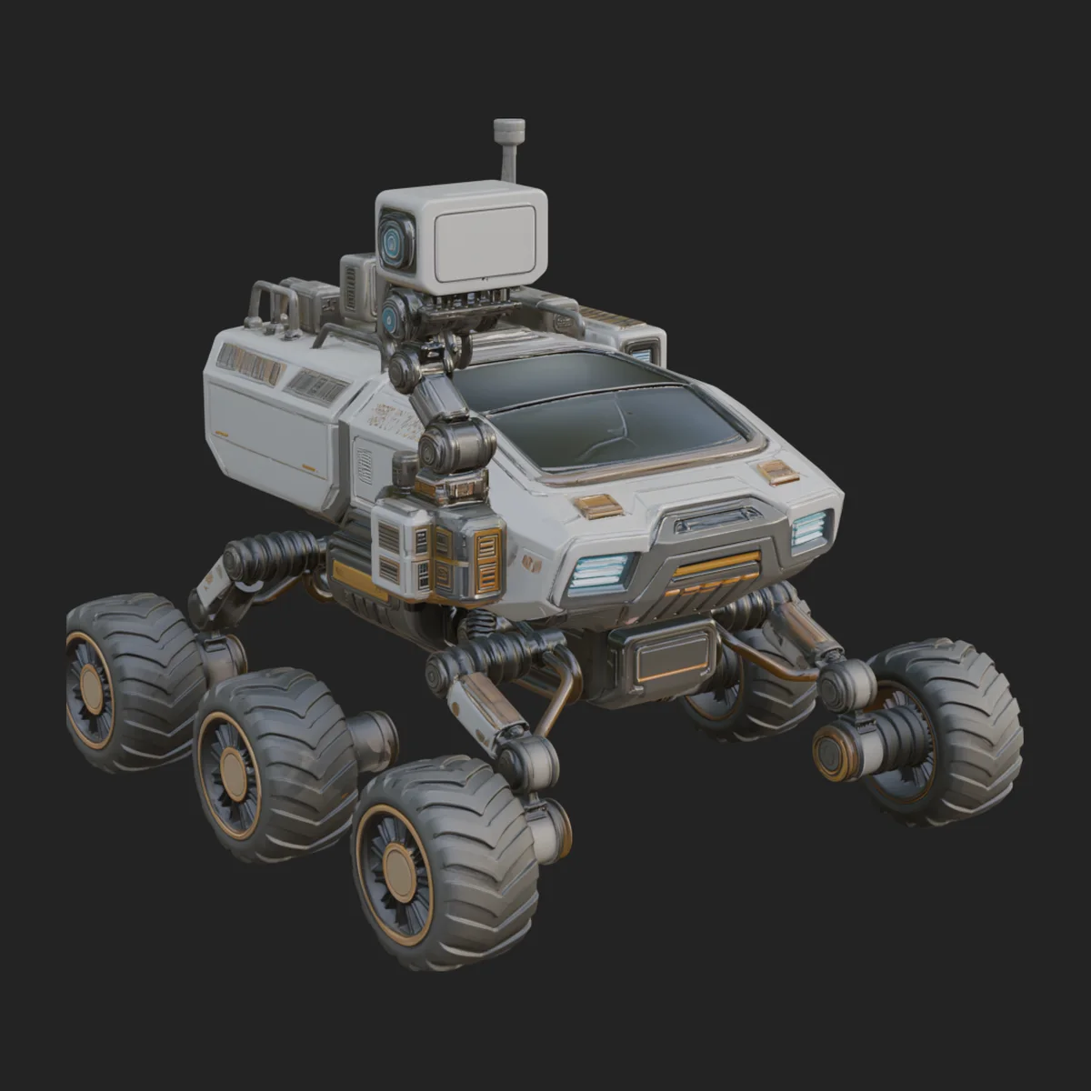 Robotic Rover Model Design 7