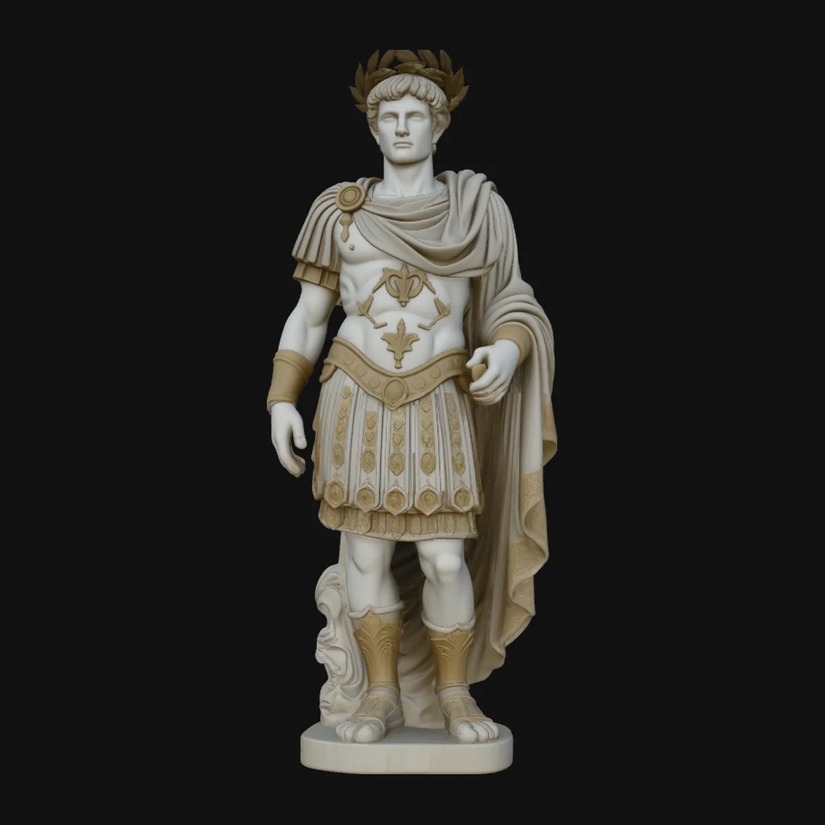 Roman Emperor Statue Design 1
