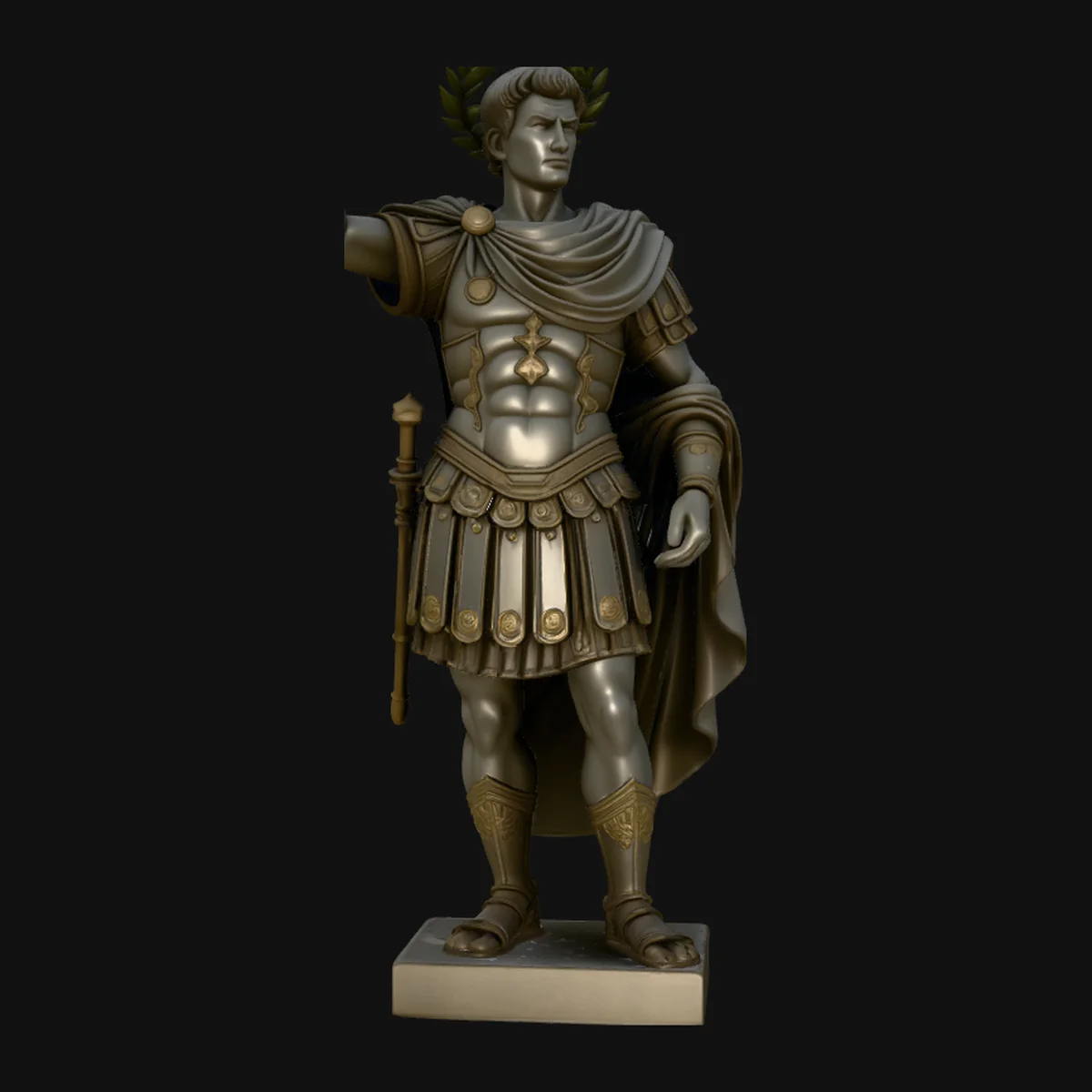 Roman Emperor Statue Design 5