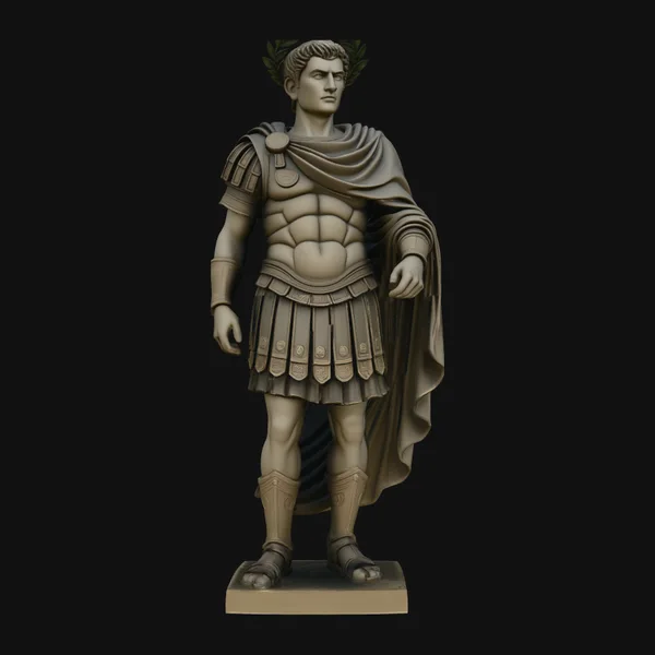 Roman Emperor Statue Design 6