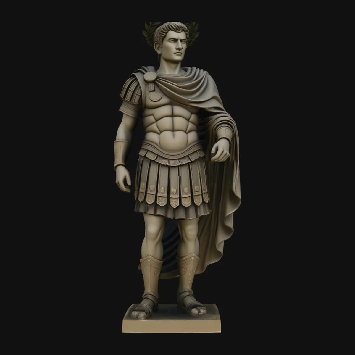 Roman Emperor Statue Design 6