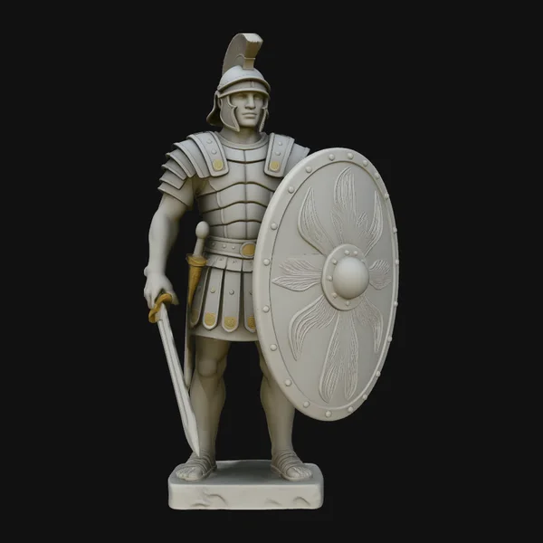 Roman Legionary Statue Design 3