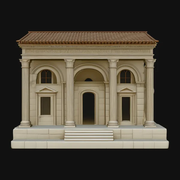 Roman Villa Model Design 1