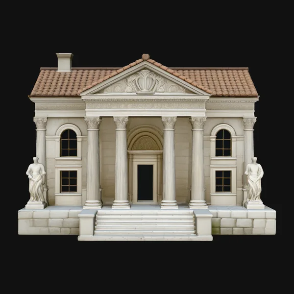 Roman Villa Model Design 2
