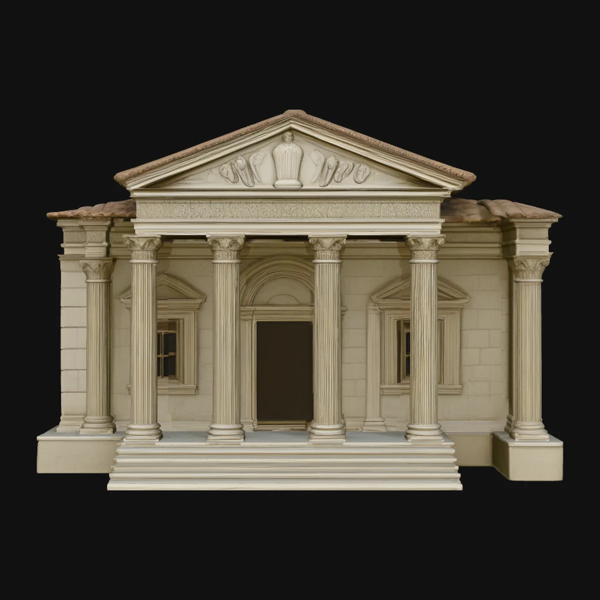 Roman Villa Model Design 3