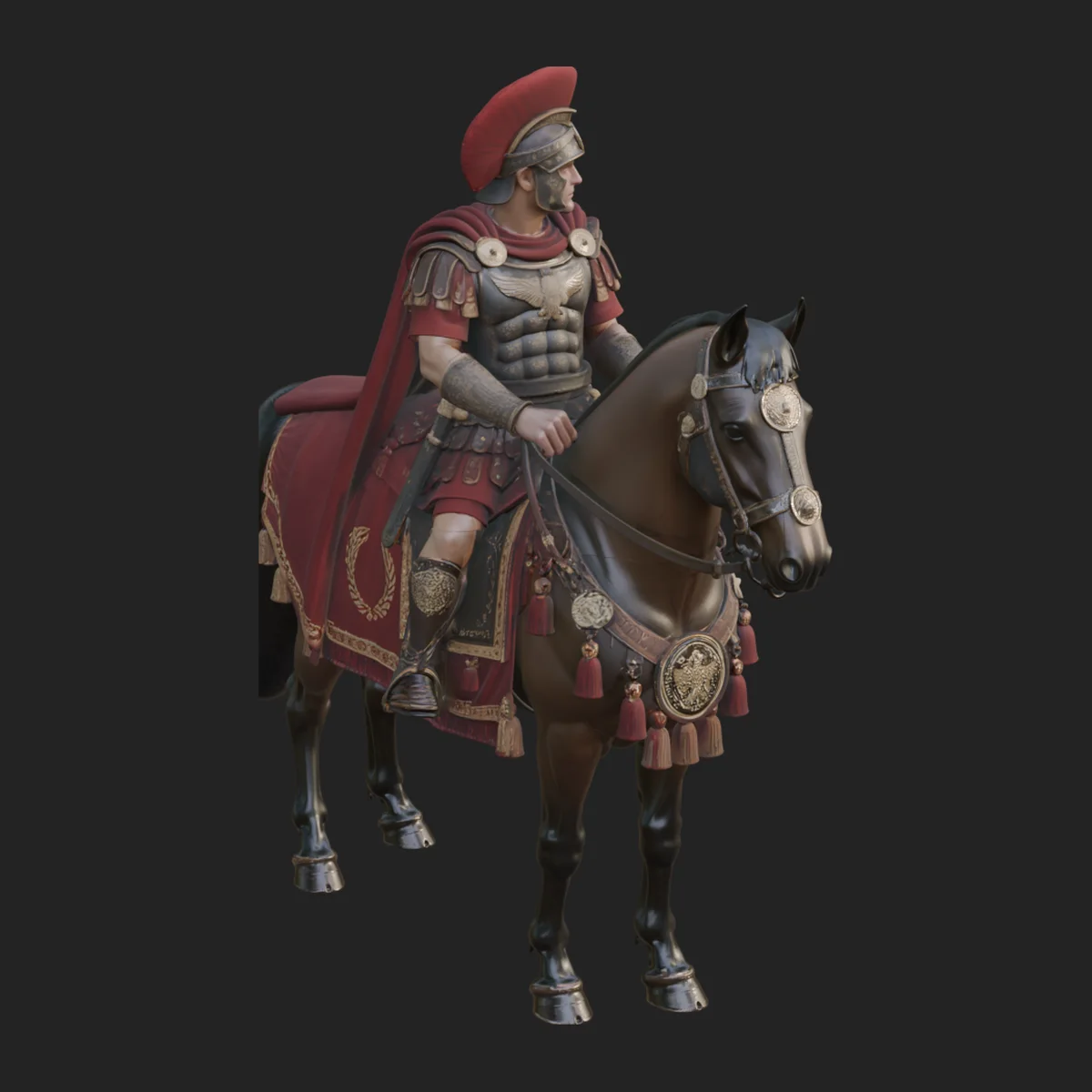 ROME - Mounted Officer Design 1
