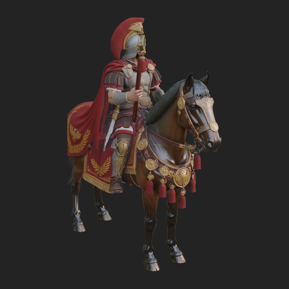 ROME - Mounted Officer Design 6