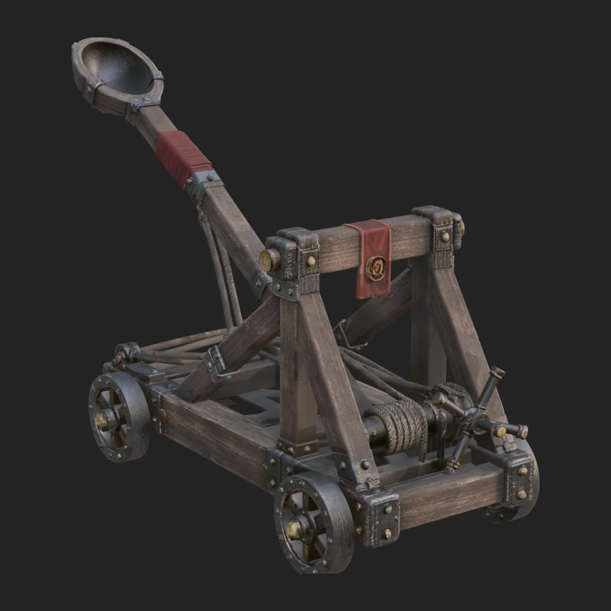 ROME - Wheeled Catapult Design 1