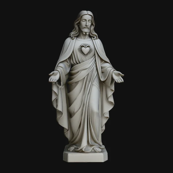 Sacred Heart of Jesus Statue Design 3