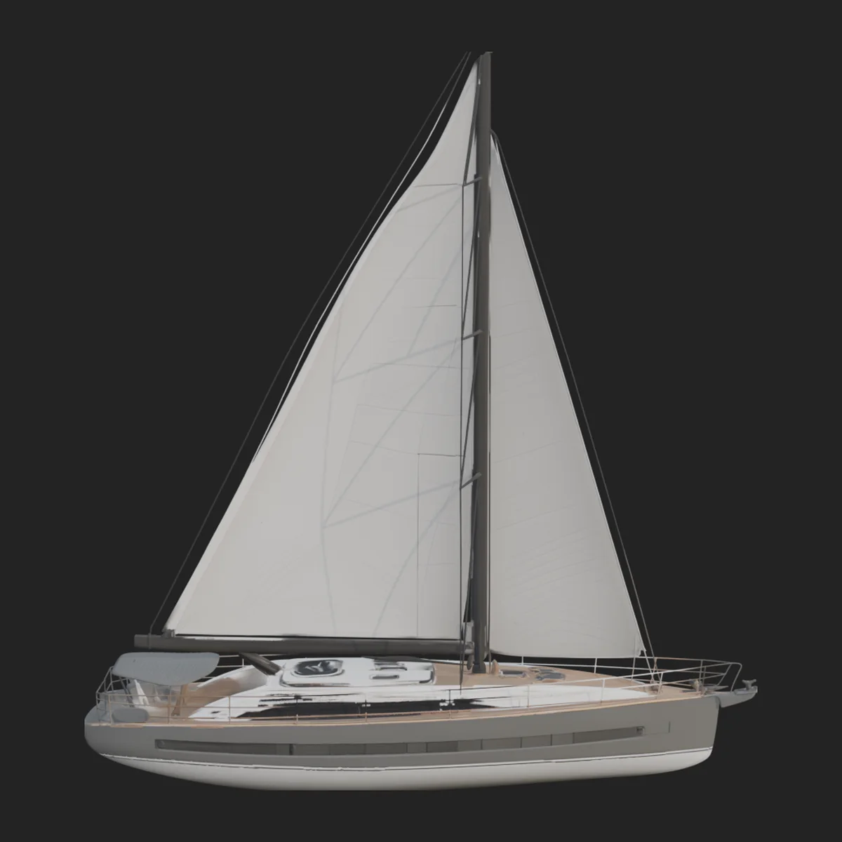Sailing Yacht Model Design 6