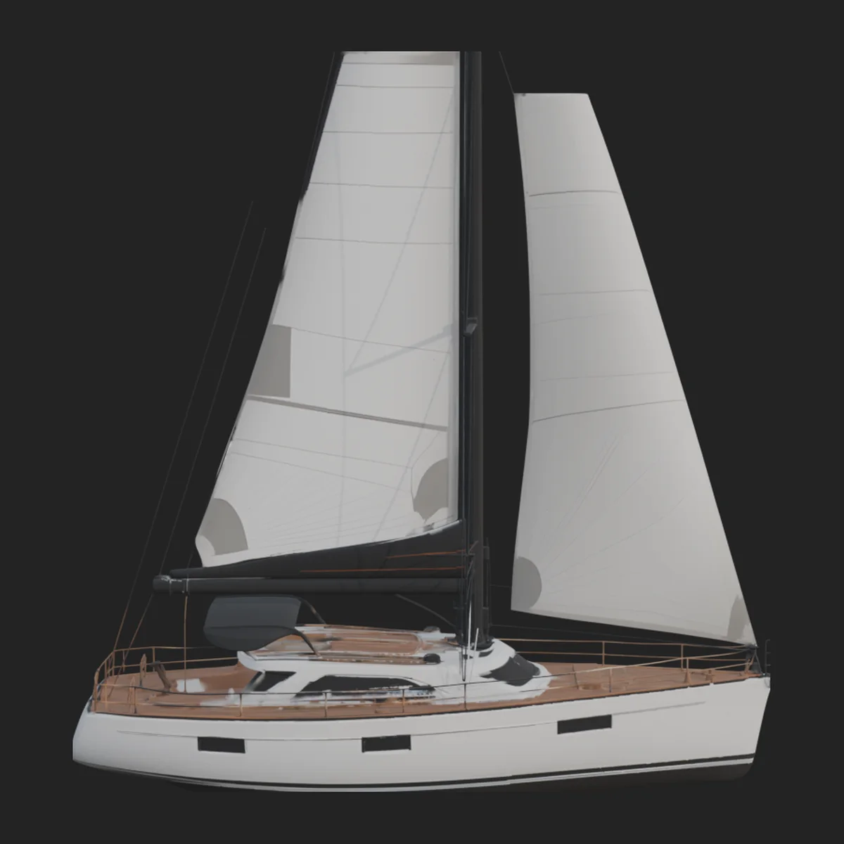 Sailing Yacht Model Design 8