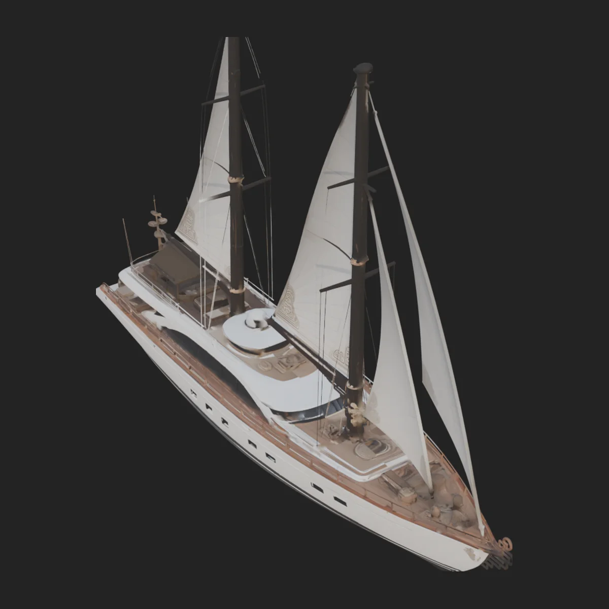 Sailing Yacht Model Design 9