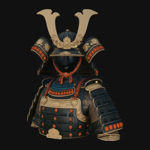 Samurai Armor Display Statue Design 1