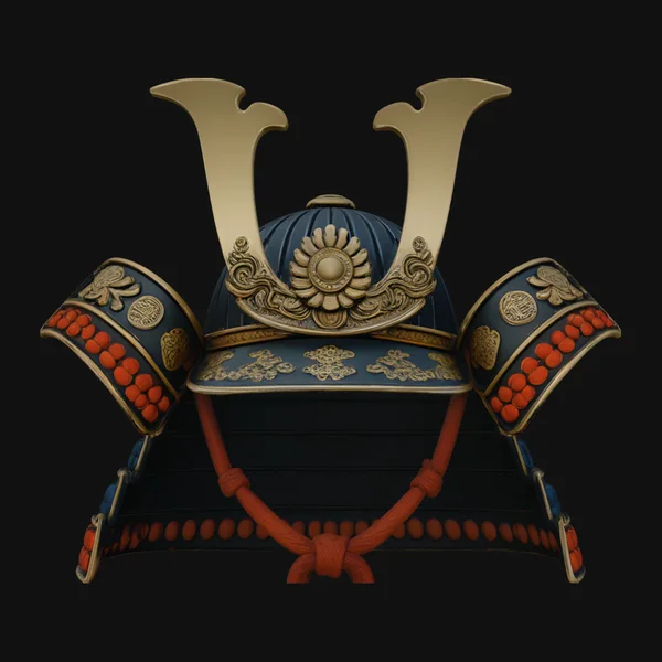 Samurai Armor Display Statue Design 4