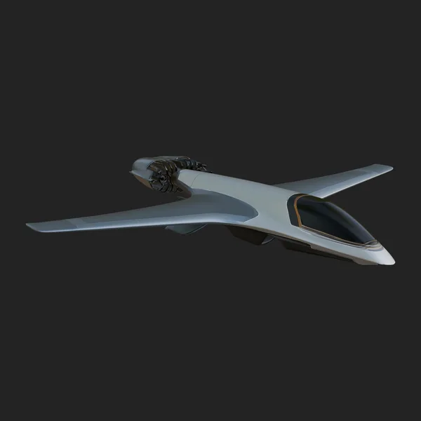 Sci Fi Fighter Craft Model Design 12