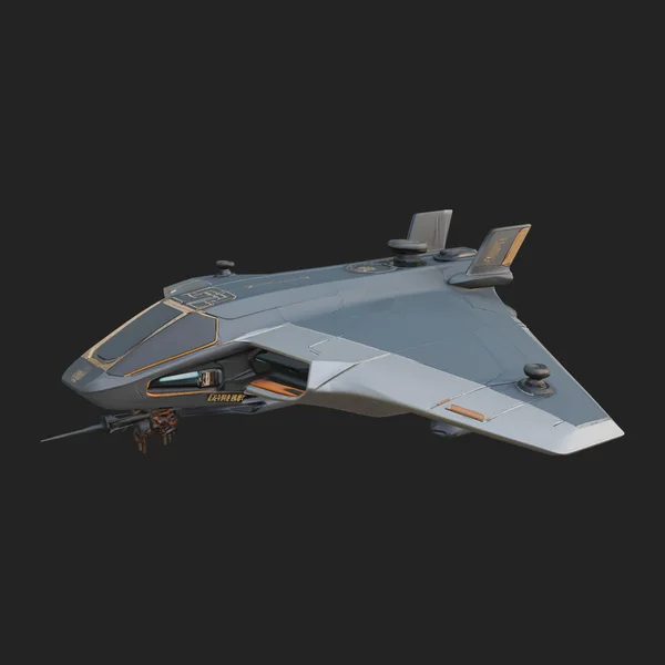 Sci Fi Fighter Craft Model Design 13