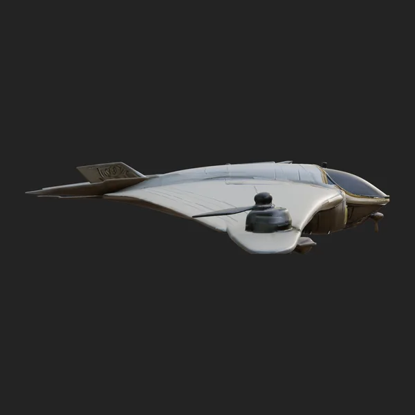 Sci Fi Fighter Craft Model Design 19