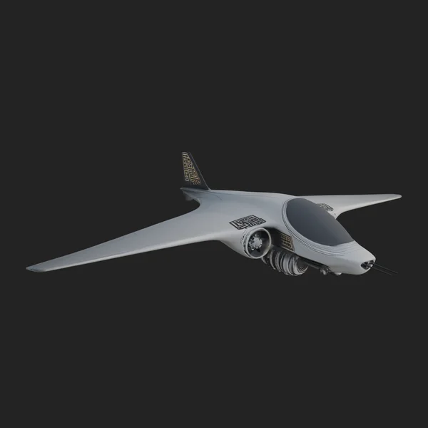 Sci Fi Fighter Craft Model Design 2