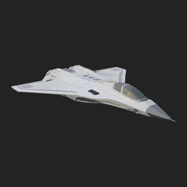 Sci Fi Fighter Craft Model Design 28