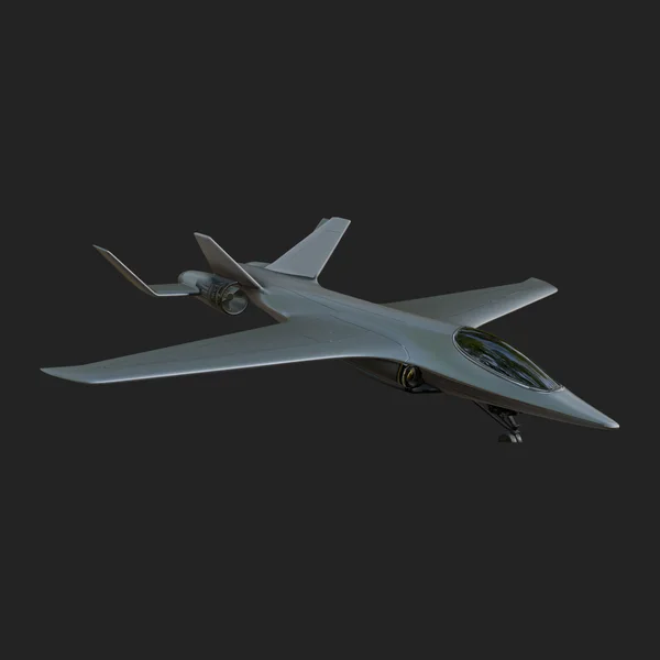 Sci Fi Fighter Craft Model Design 29