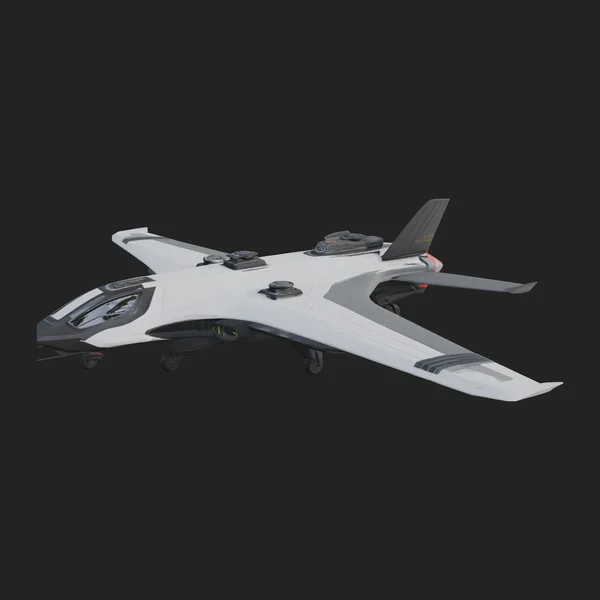 Sci Fi Fighter Craft Model Design 31
