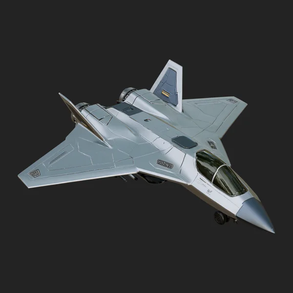 Sci Fi Fighter Craft Model Design 33