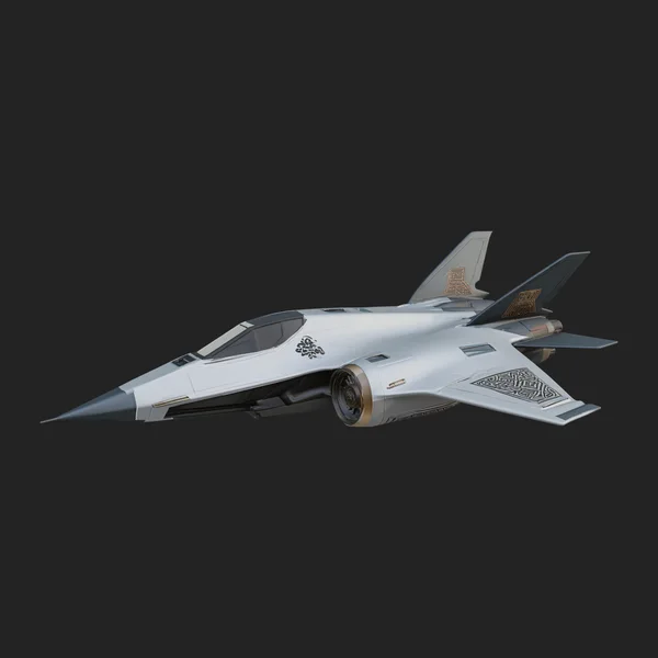 Sci Fi Fighter Craft Model Design 38