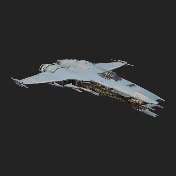 Sci Fi Fighter Craft Model Design 39