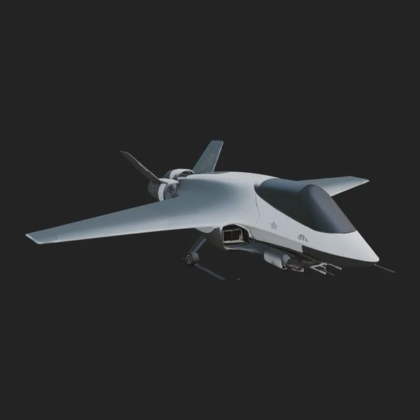Sci Fi Fighter Craft Model Design 4