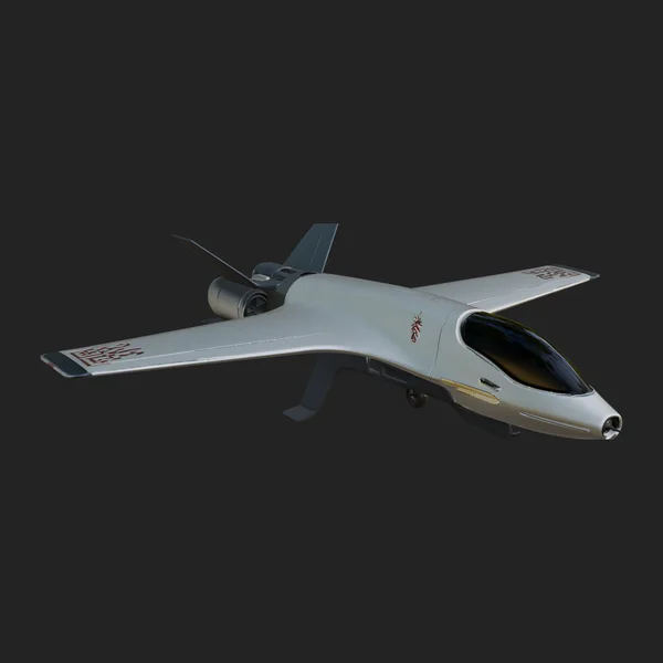 Sci Fi Fighter Craft Model Design 40