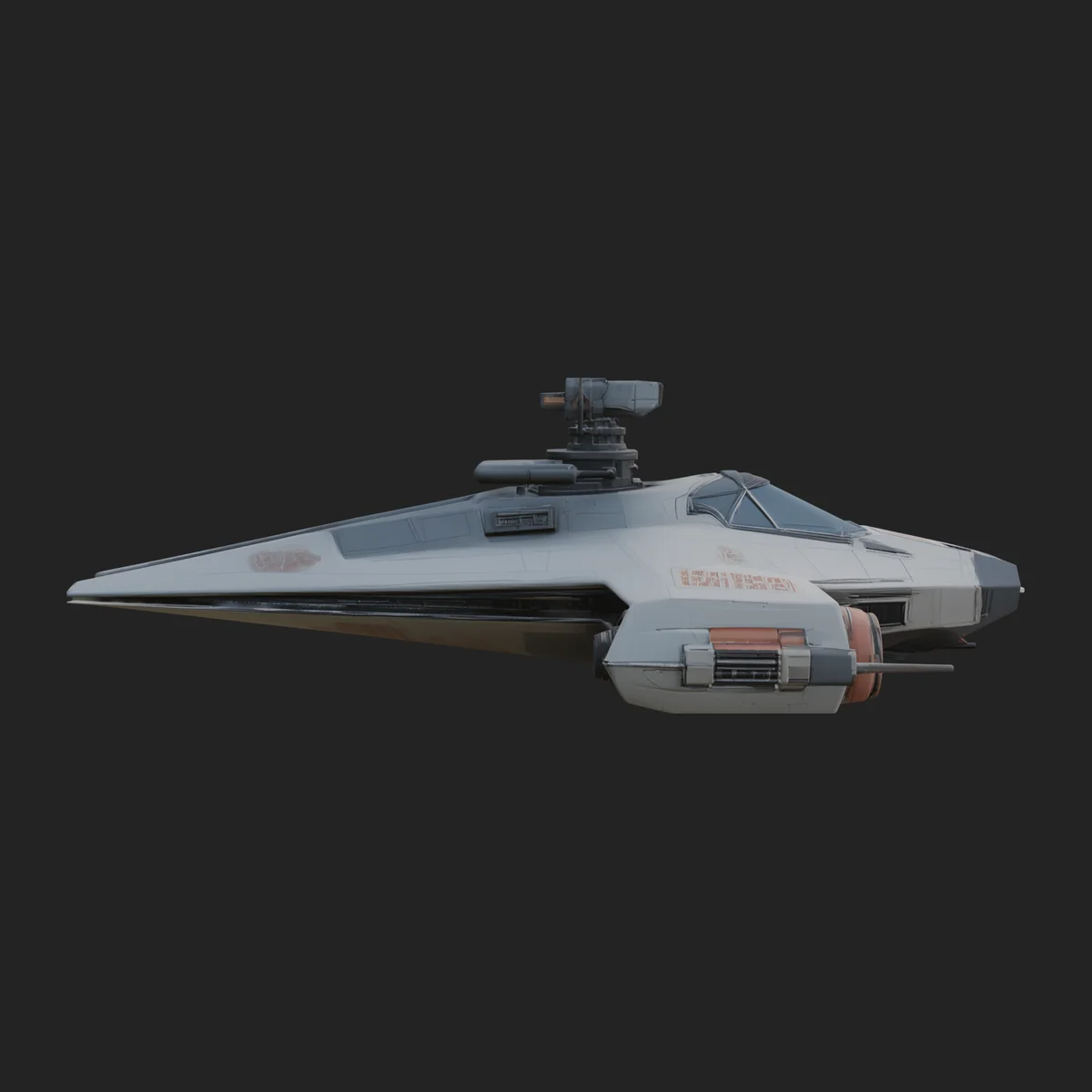Sci Fi Transport Truck Model Design 11