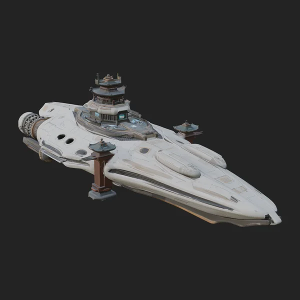 Sci Fi Transport Truck Model Design 13