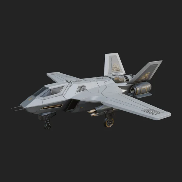 Sci Fi VTOL Craft Model Design 28