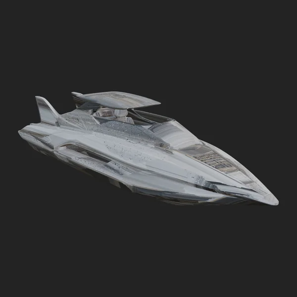 Sci Fi VTOL Craft Model Design 47