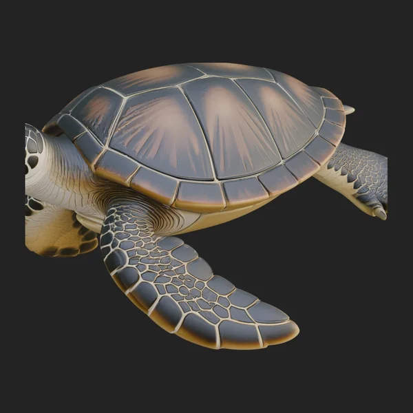 Sea Turtle Statue Design 6
