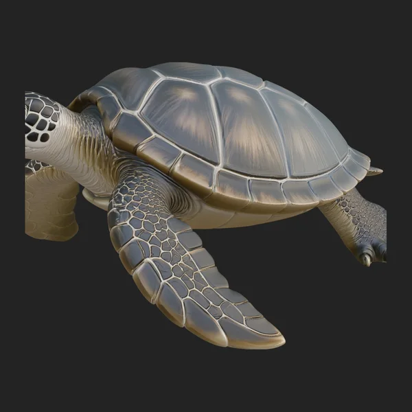 Sea Turtle Statue Design 7