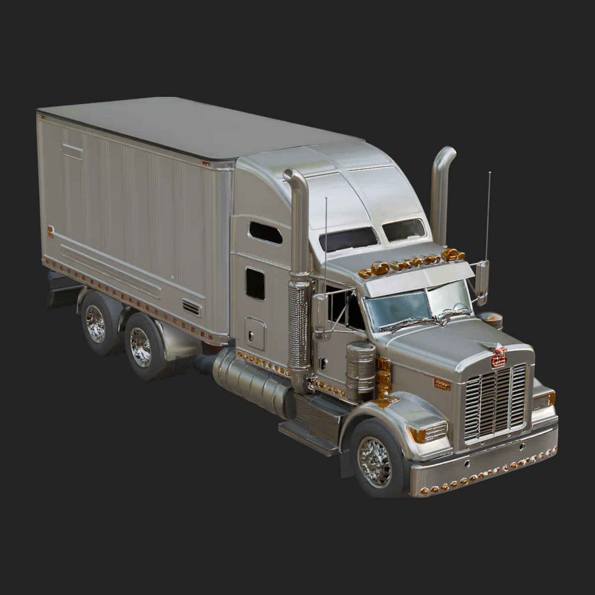 Semi Truck Model Design 15