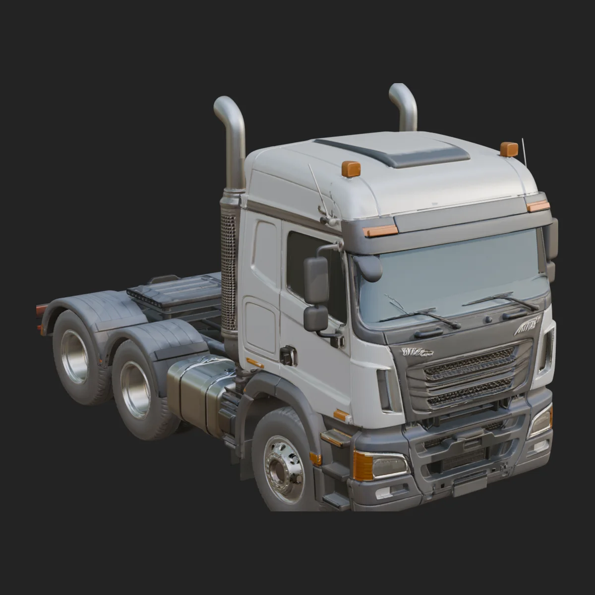 Semi Truck Model Design 6