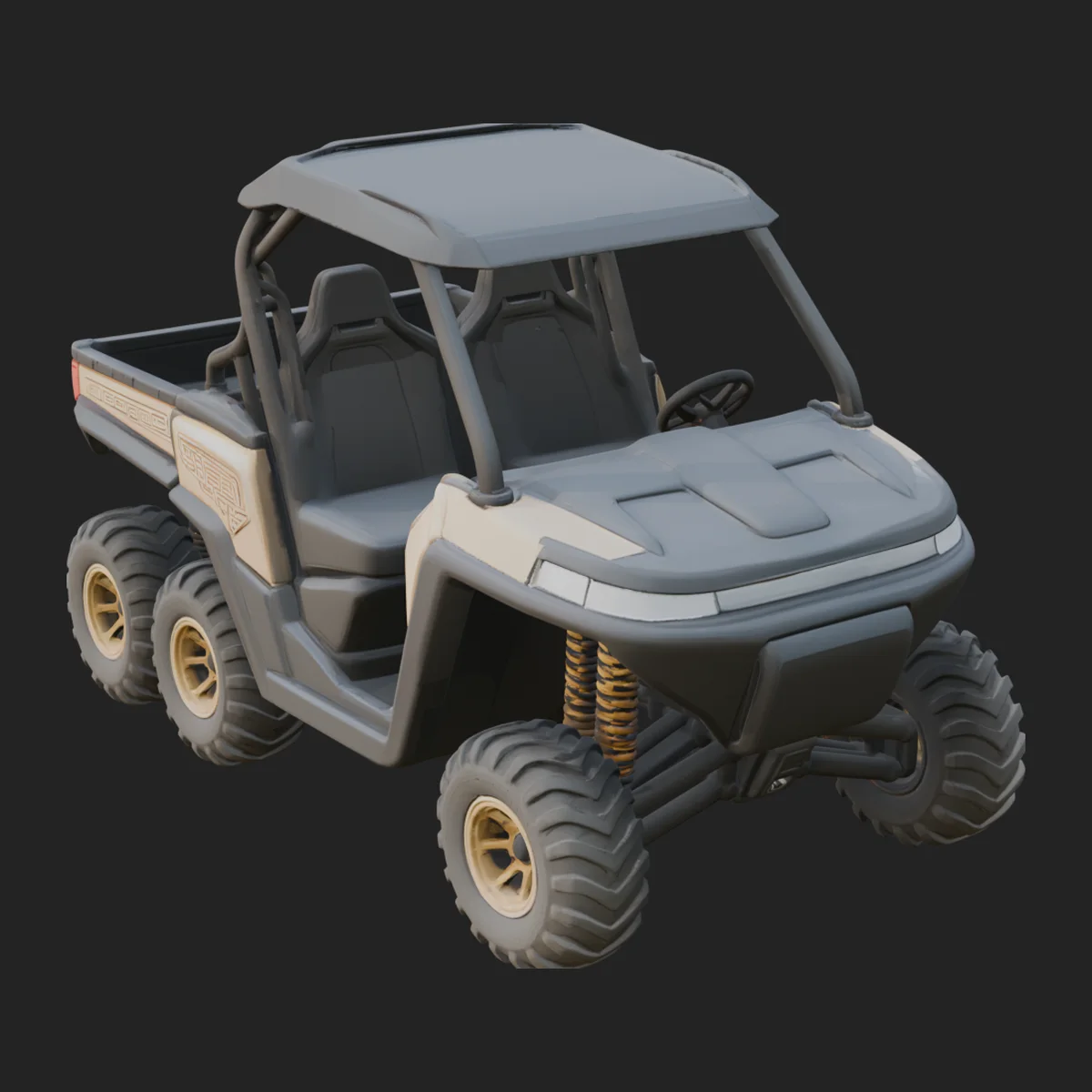 Side by Side UTV Model Design 11