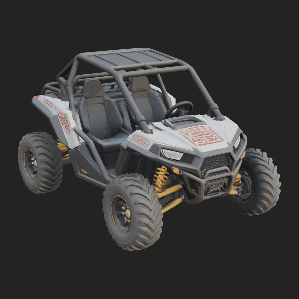 Side by Side UTV Model Design 13
