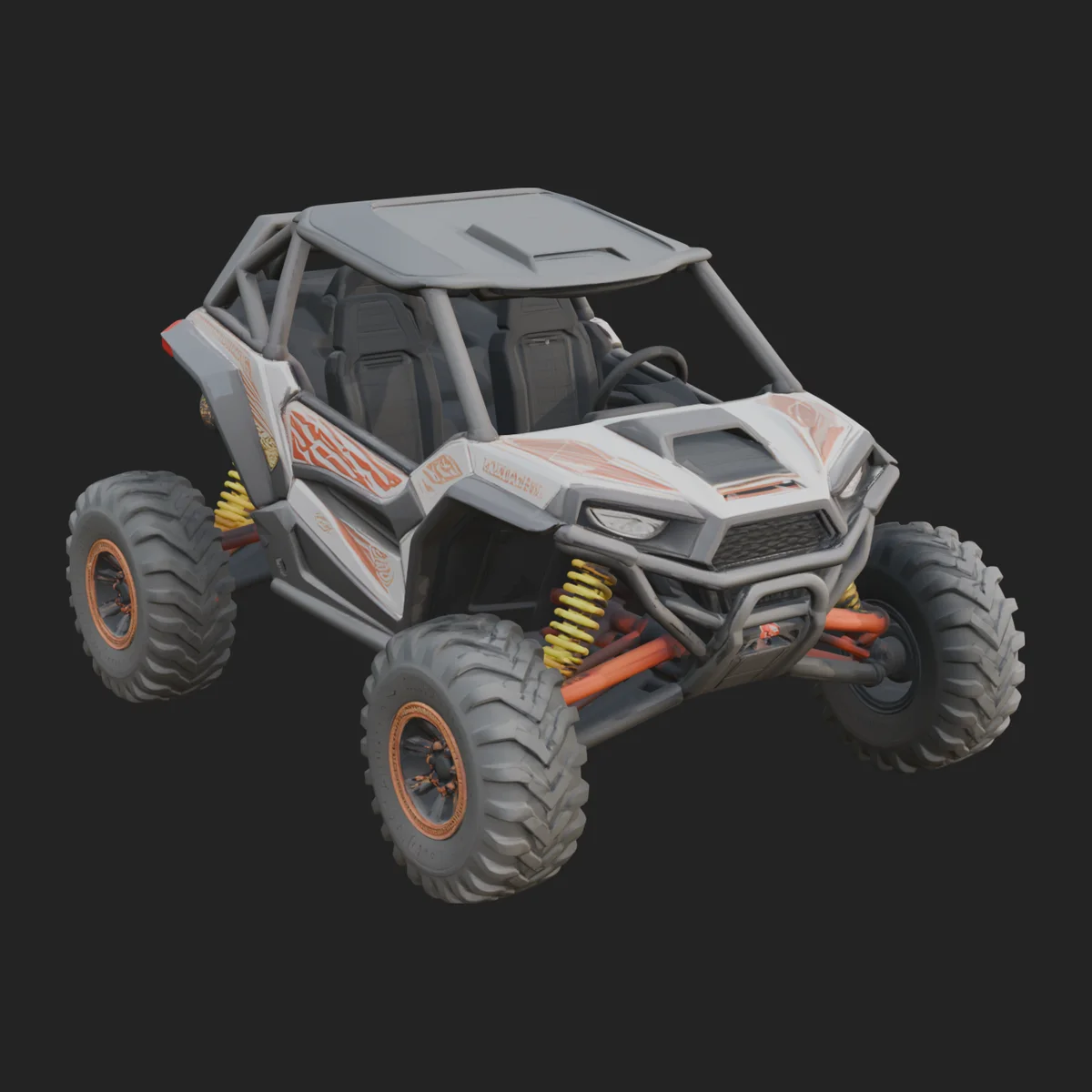 Side by Side UTV Model Design 14