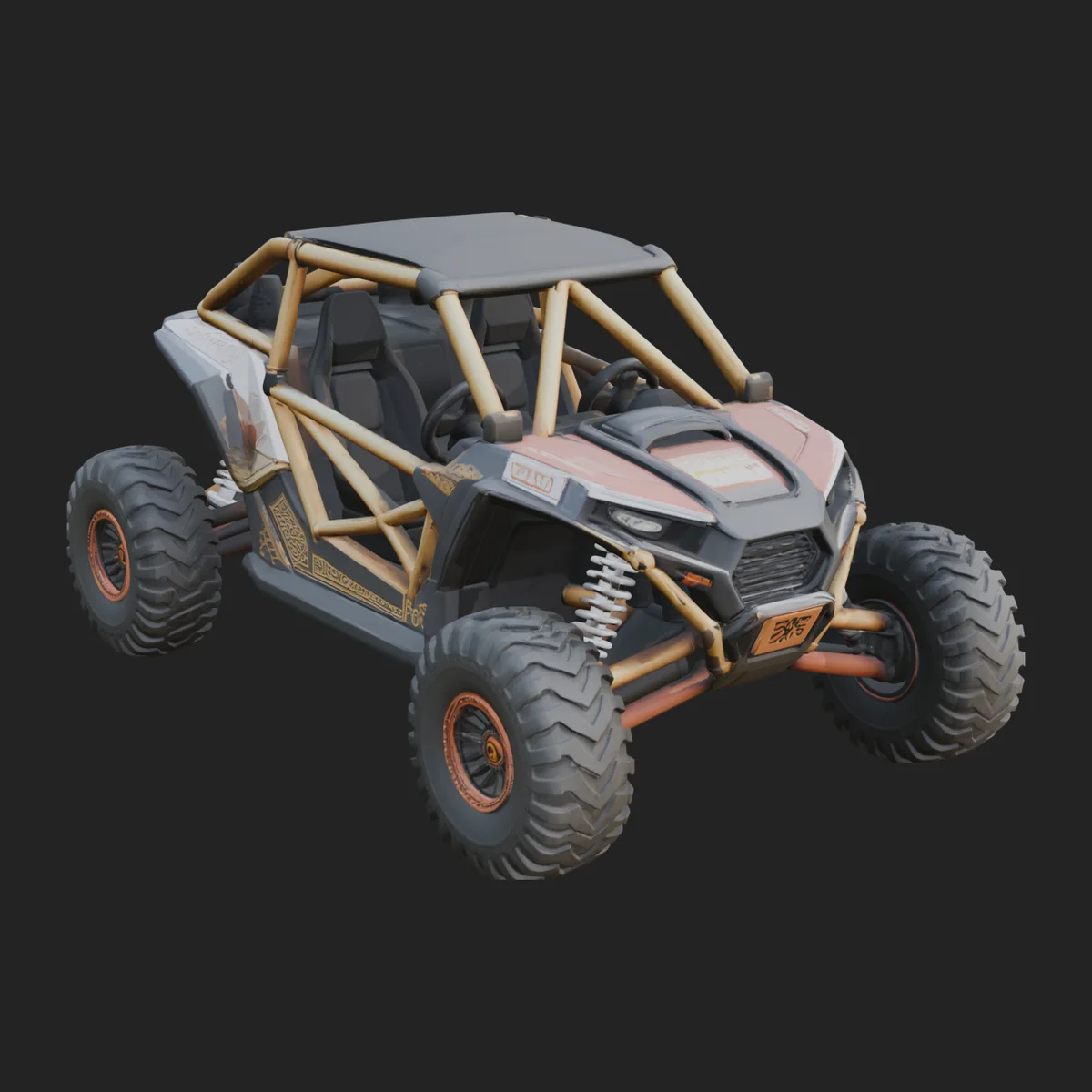 Side by Side UTV Model Design 5