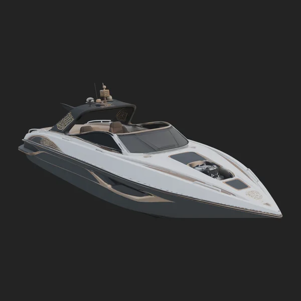 Speedboat Model Design 3