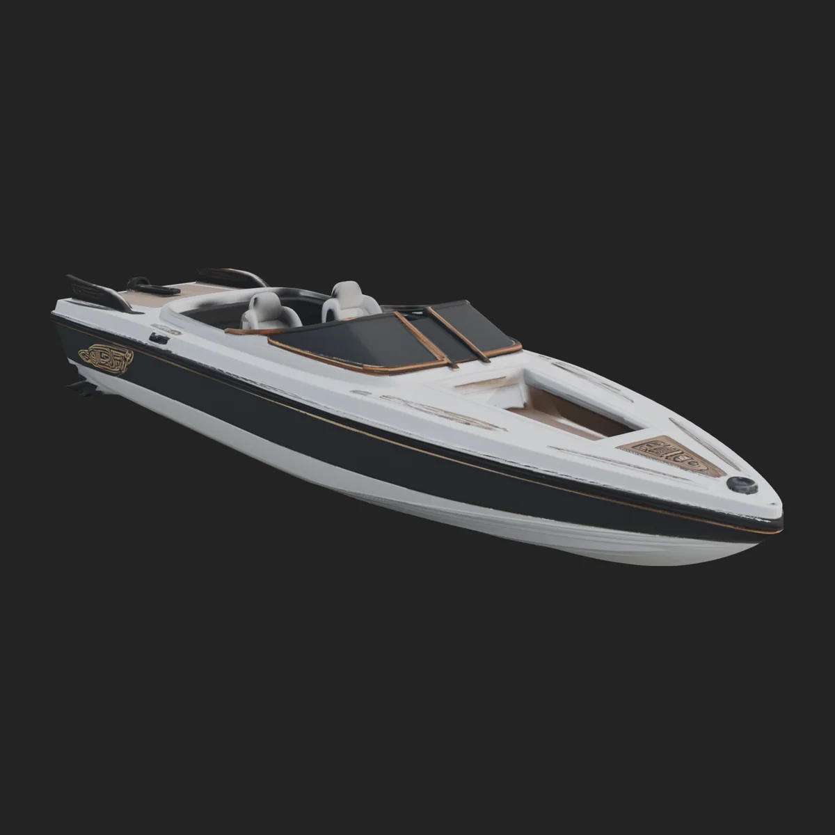 Speedboat Model Design 4
